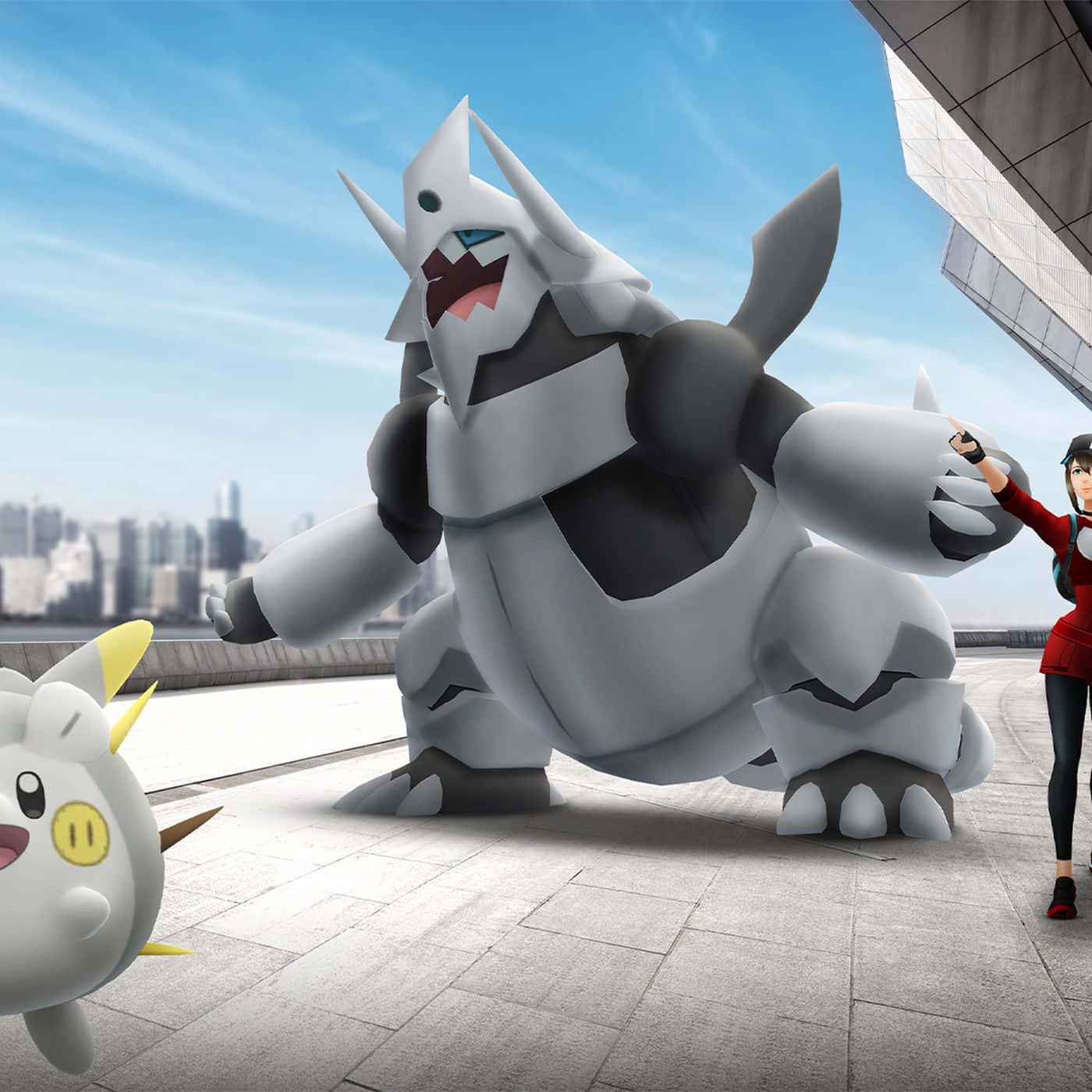 Join The Epic 3d Journey To Explore And Capture Powerful Pokémon Background