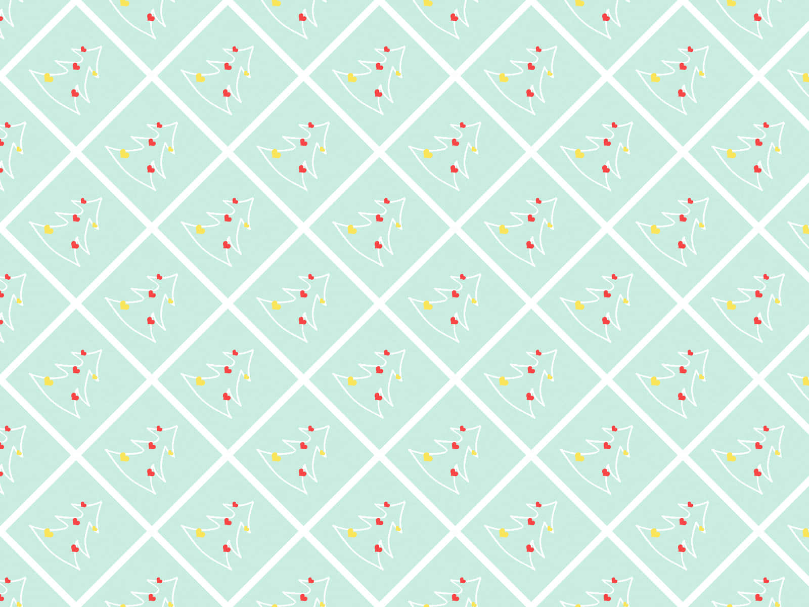 Join The Festive Vibes Of Christmas With This Joyful Pattern. Background