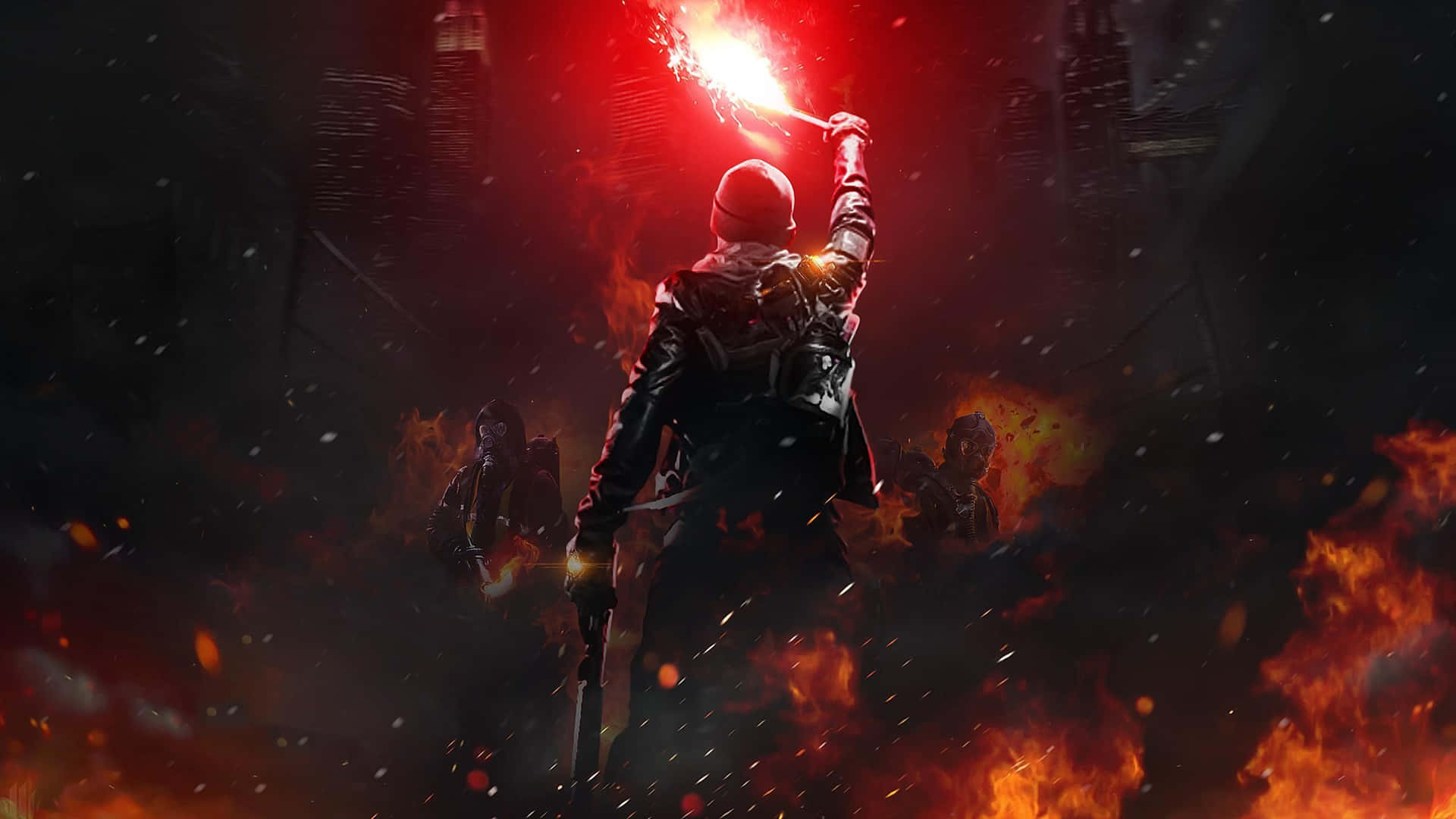 Join The Fight For The Future Of Washington Dc In The Division 2 Background