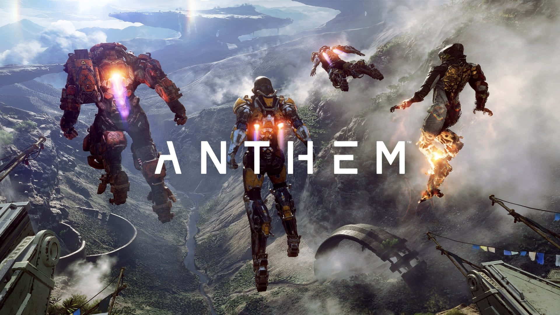 Join The Freelancer Rebellion In The Game Anthem Background