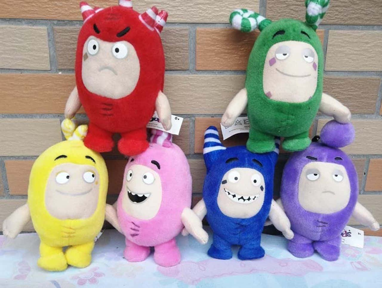 Join The Funky Odyssey With Oddbods Background