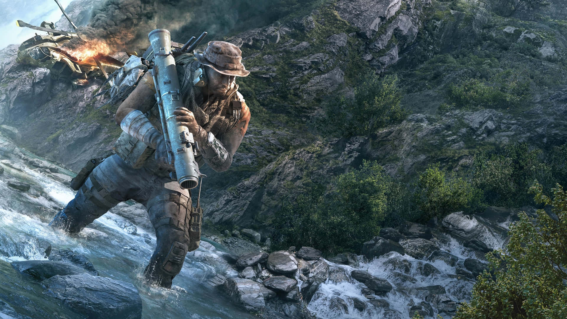 Join The Ghosts And Take On The Toughest Missions Background