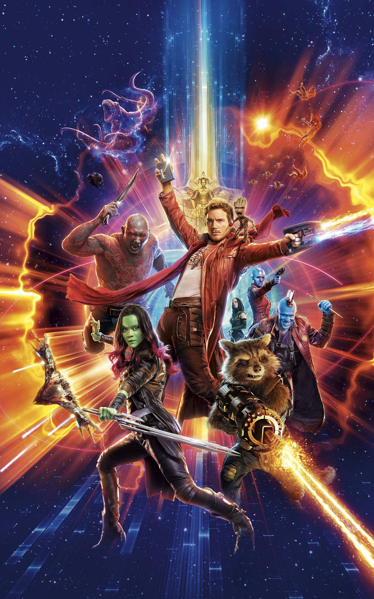 Join The Guardians And Save The Galaxy Background