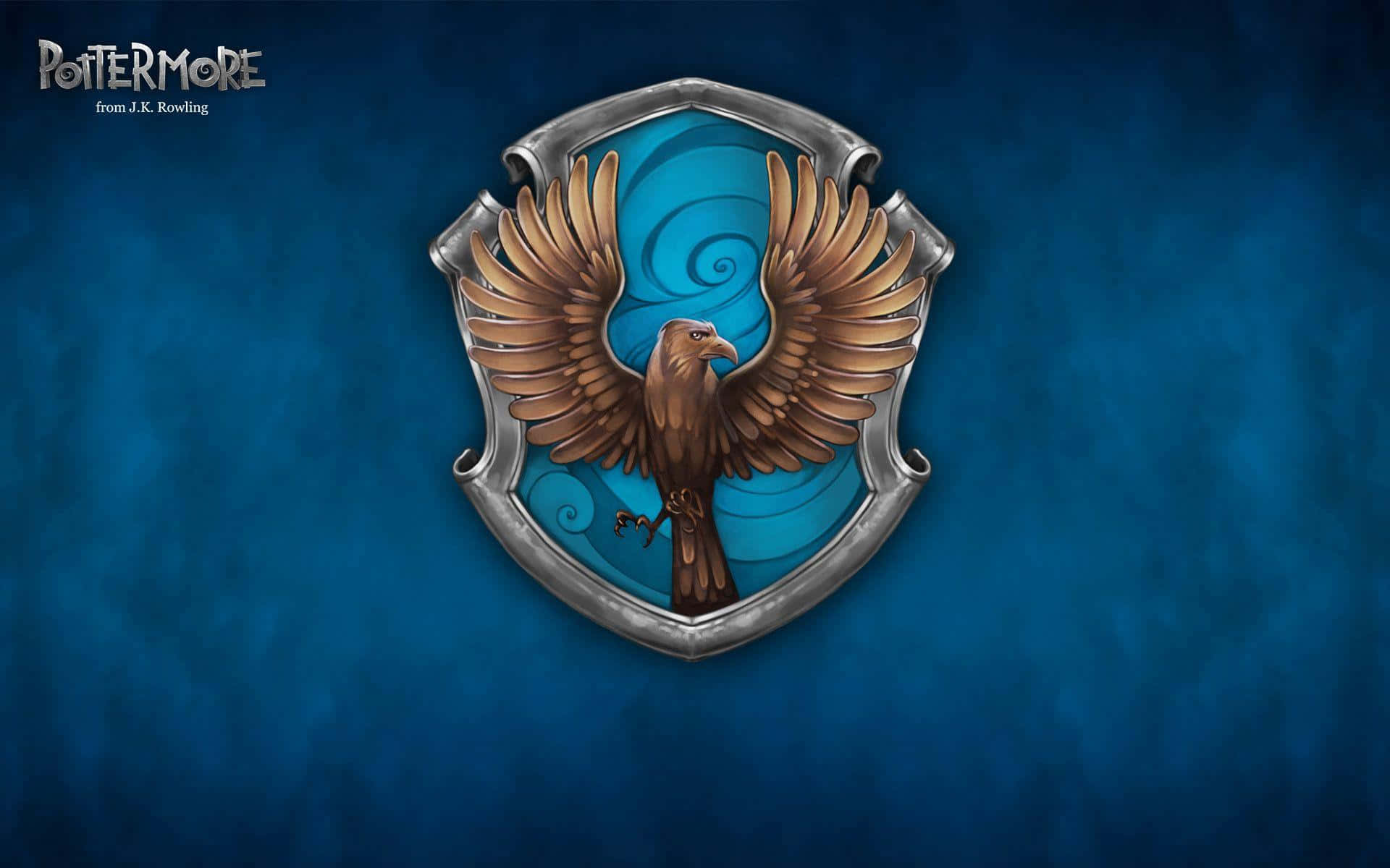 Join The House Of Ravenclaw With Harry Potter Background