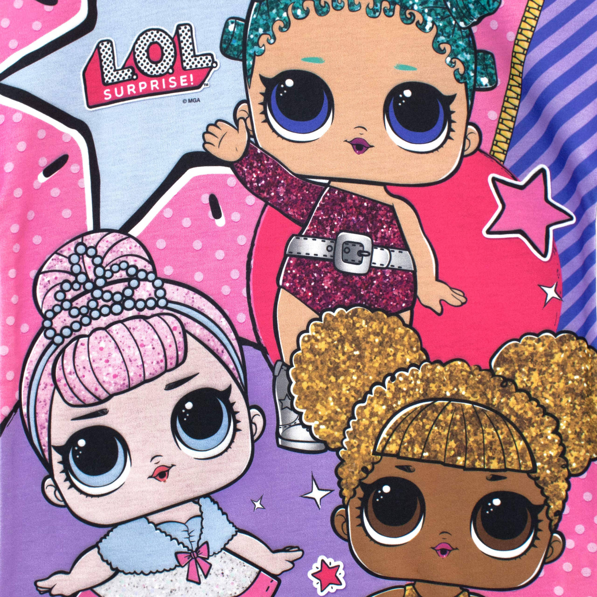 Join The Lol Dolls In Their World Of Adventure! Background