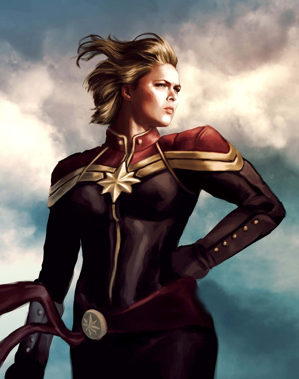 Join The Marvel Avengers In Their Epic Cinematic Journey Background
