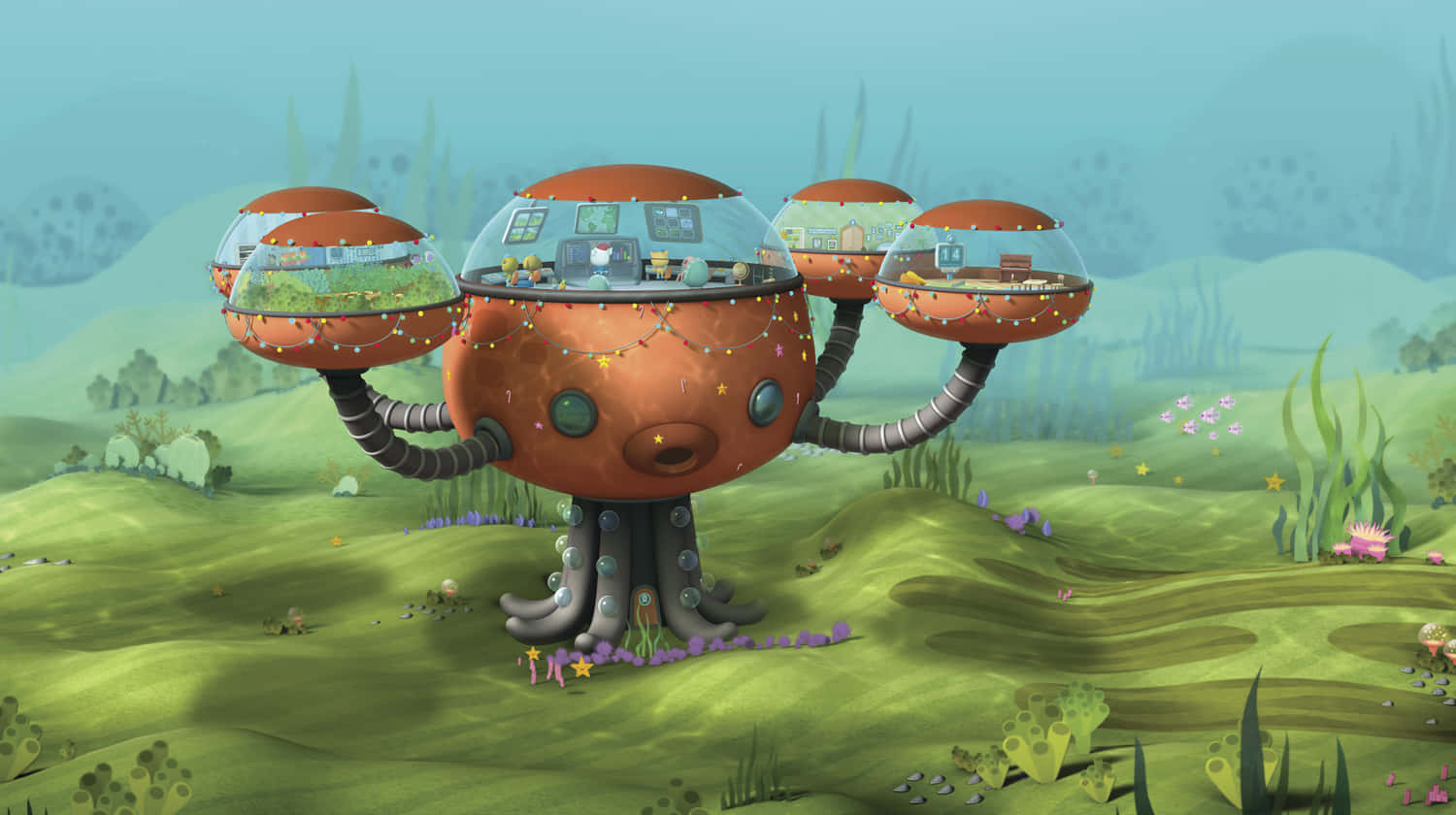 Join The Octonauts On Exciting Adventures! Background