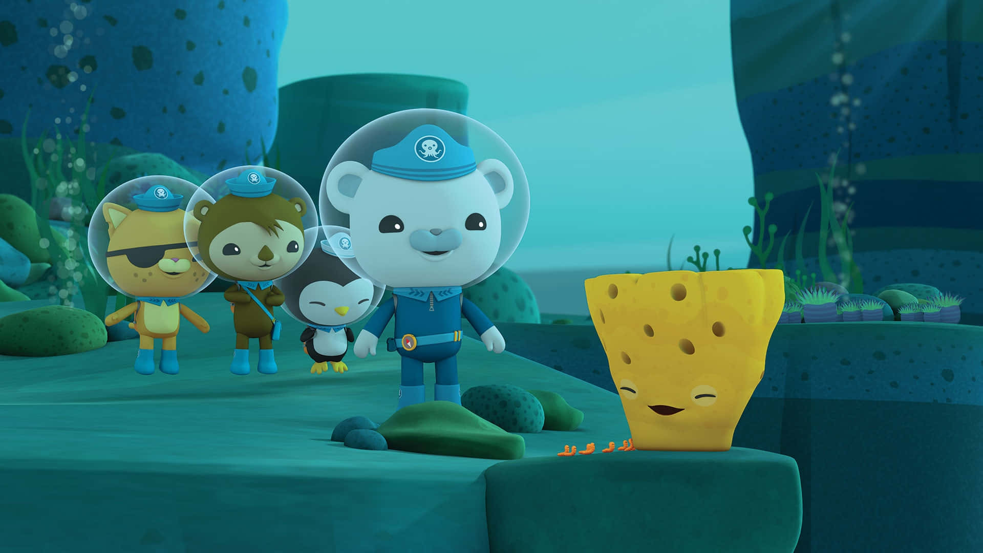 Join The Octonauts On The Adventure Of A Lifetime! Background