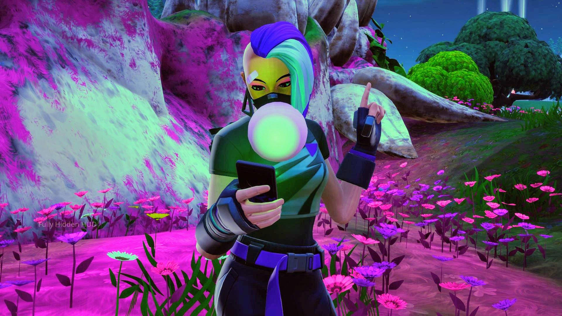 Join The Phenomena With Fortnite Girl! Background