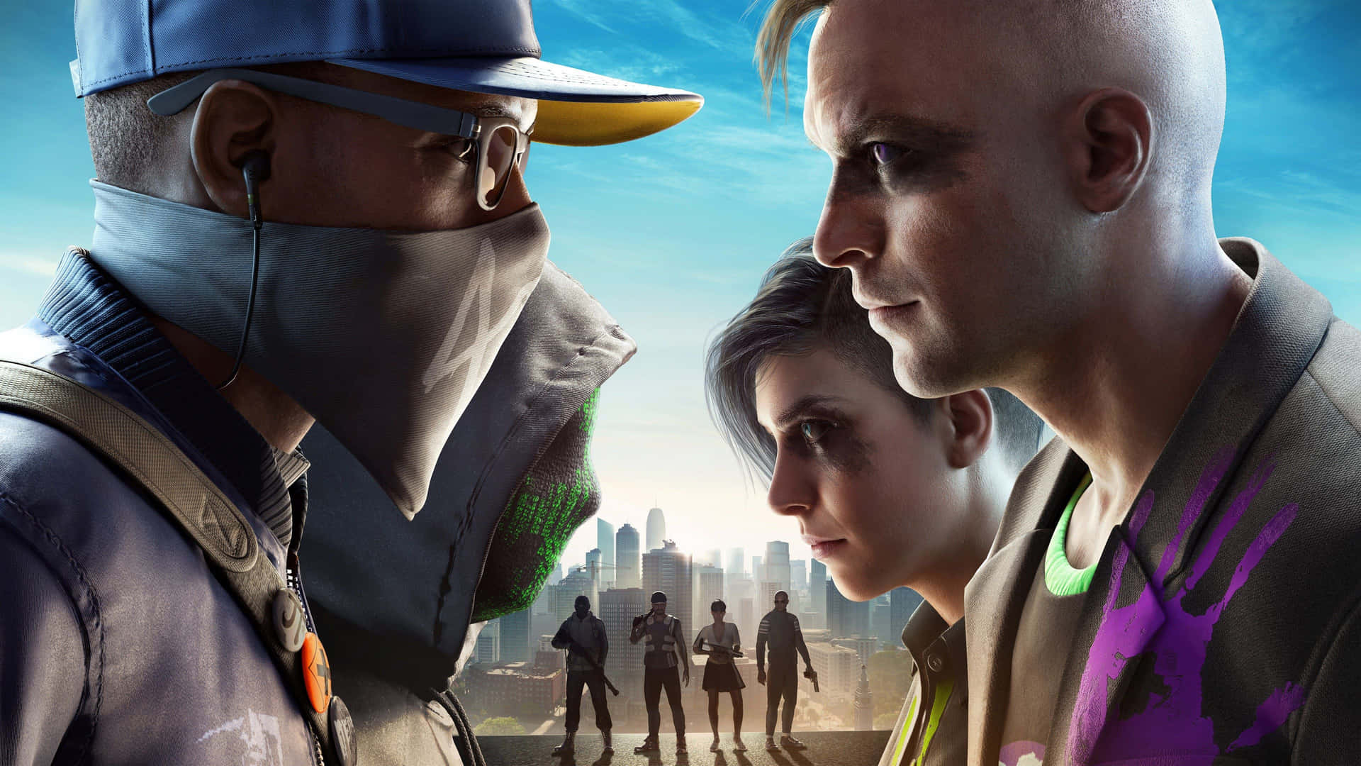 Join The Resistance With Watch Dogs 2 4k Background