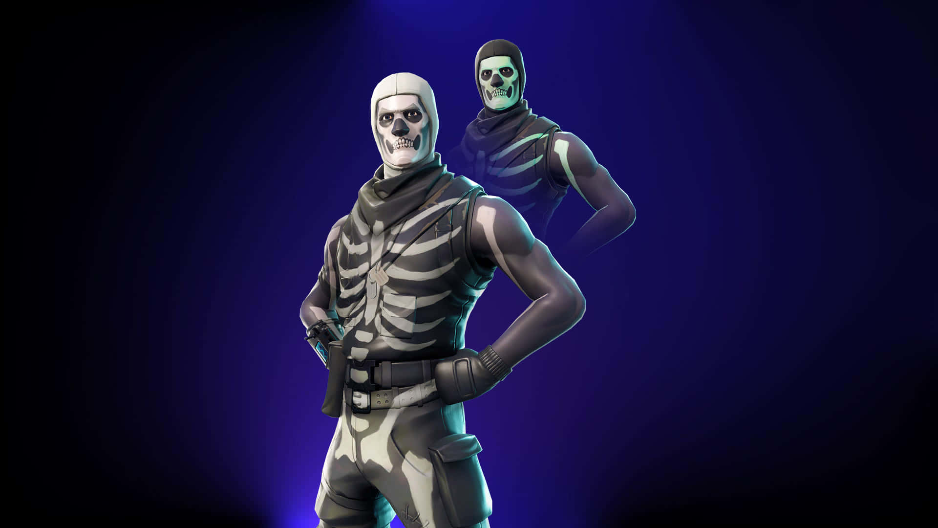 Join The Revolution With Purple Skull Trooper Background