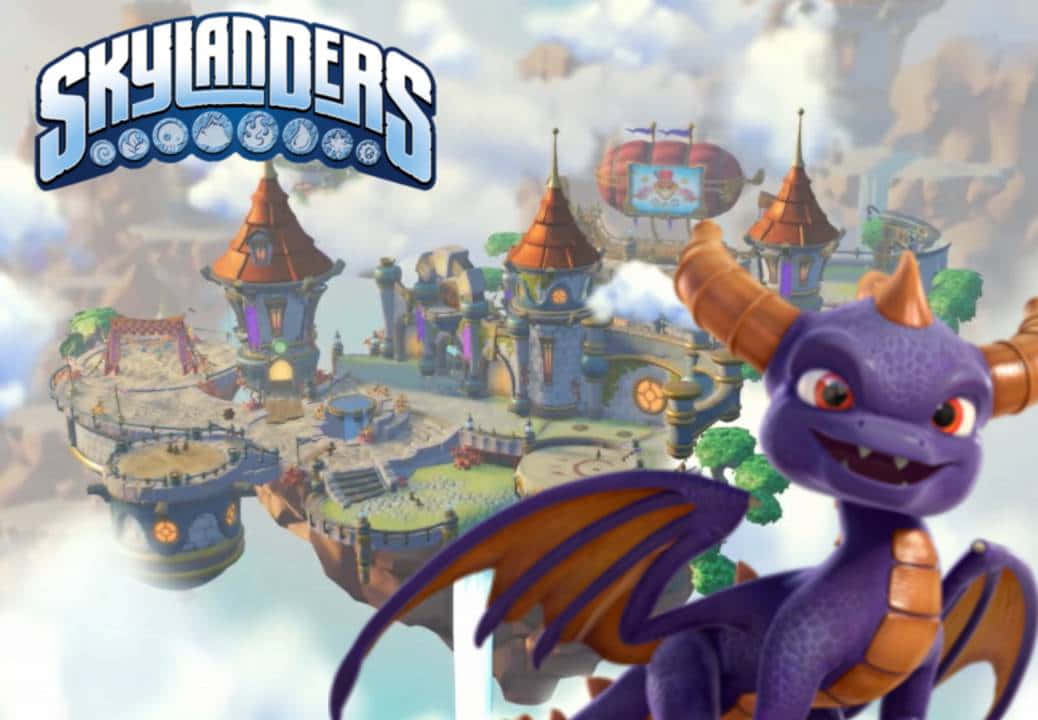 Join The Skylanders - A World Of Adventure Awaits Background