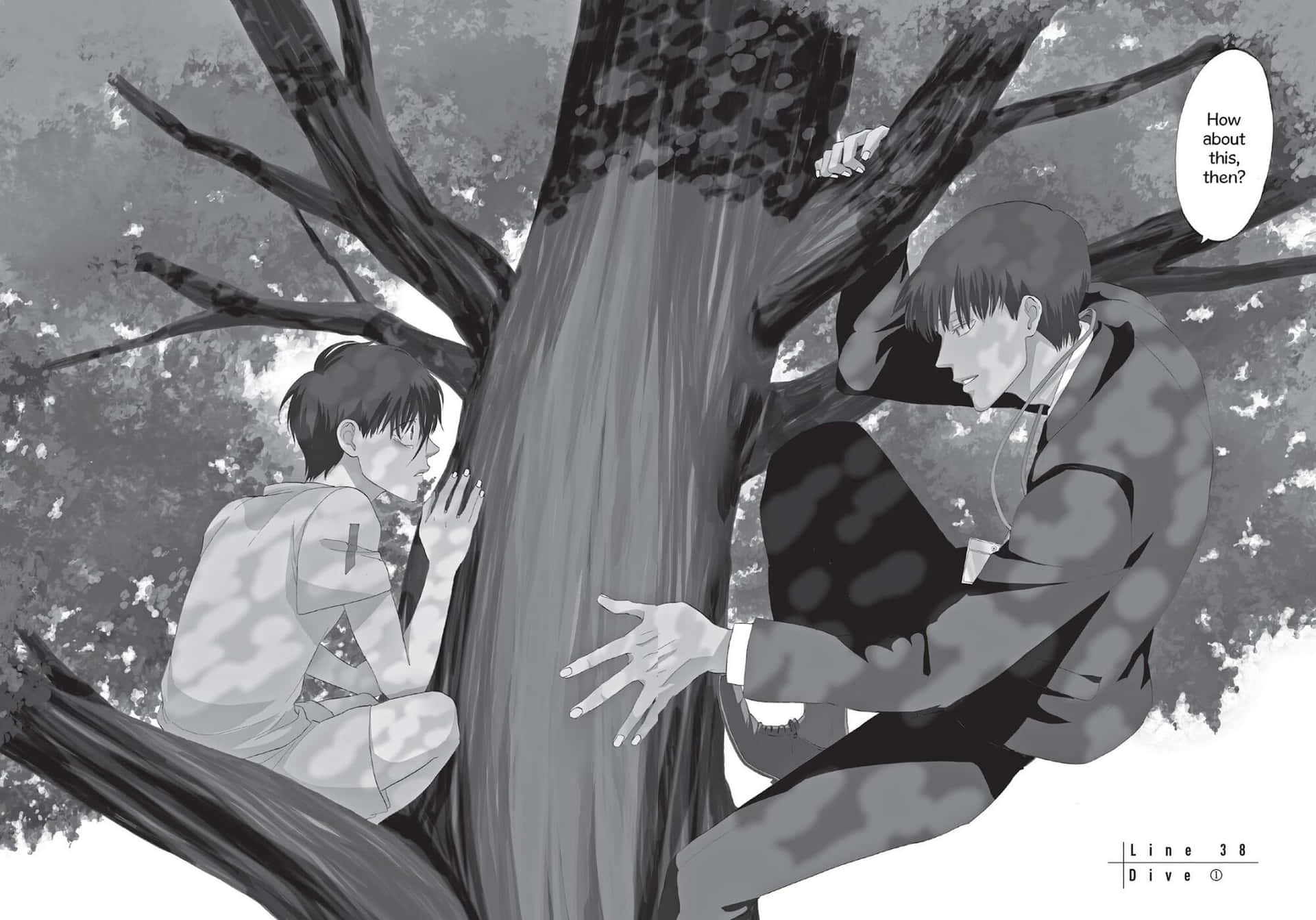 Join The Story Of Devils Line And Fight To Protect Or Argue Against Vampires! Background