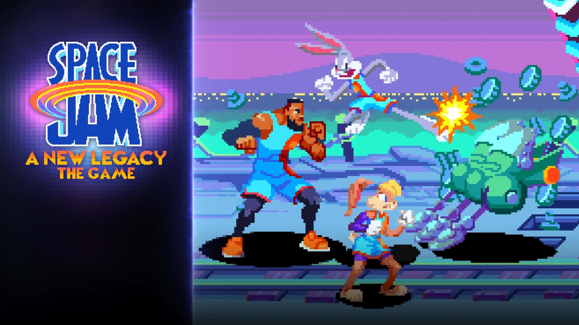 Join The Tune Squad And Join Forces With Lebron James In Space Jam A New Legacy. Background