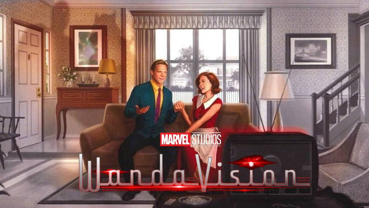 Join Wanda And Vision On An Epic Adventure In Wandavision Background