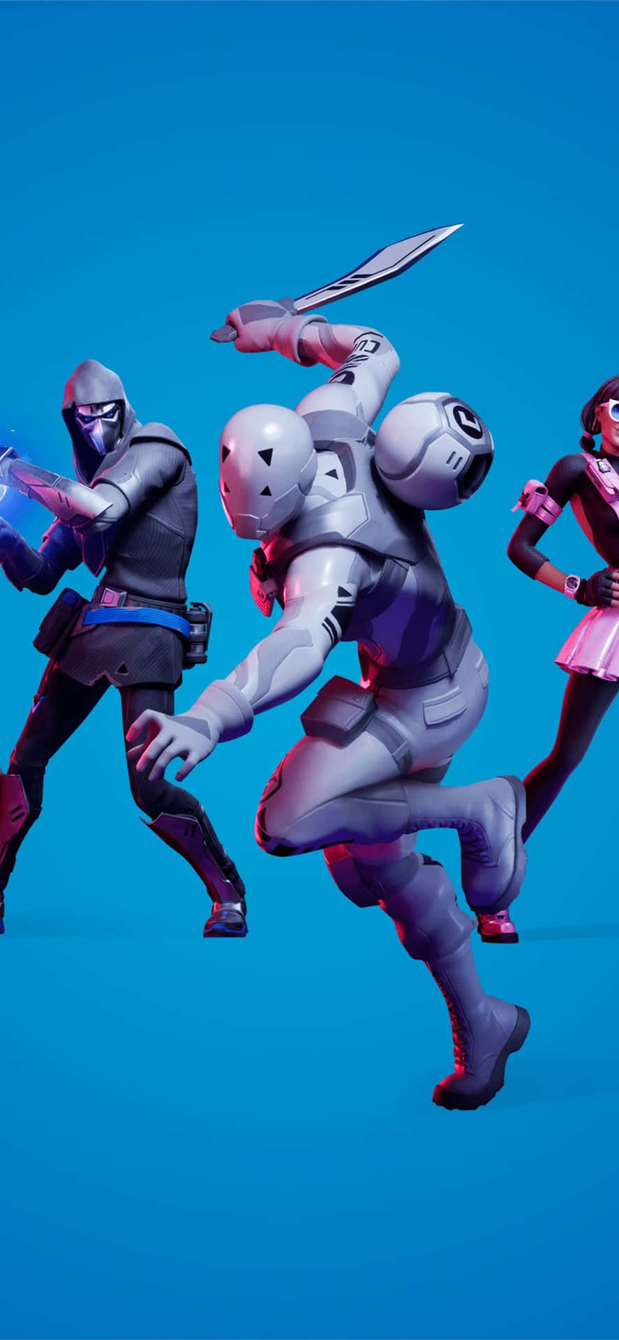 Join Your Team And Fight, With The New Season 4 Chapter 2 Of Fortnite Background