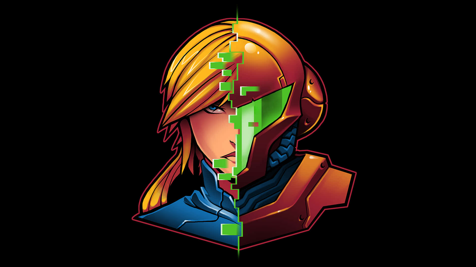 Join Zero Suit Samus In Her Mission To Take Down The Space Pirates Background