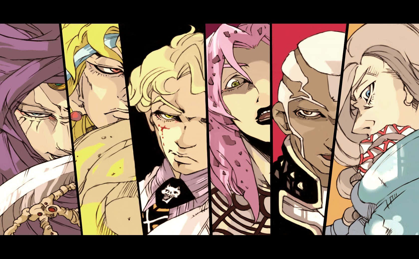 Jojo Bizarre Adventure Diavolo And Villains Background