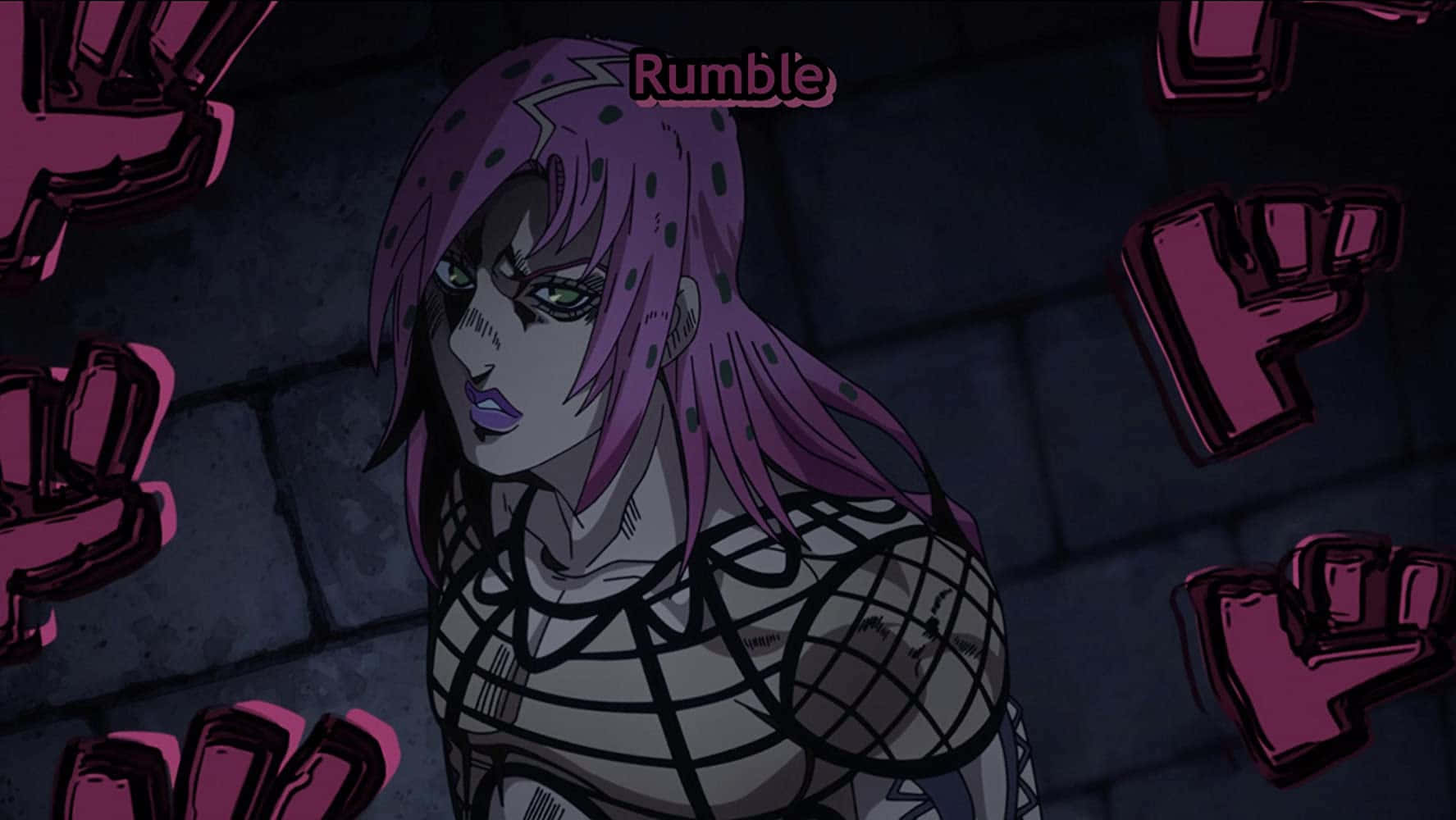Jojo Bizarre Adventure Diavolo Anime Antagonist Background