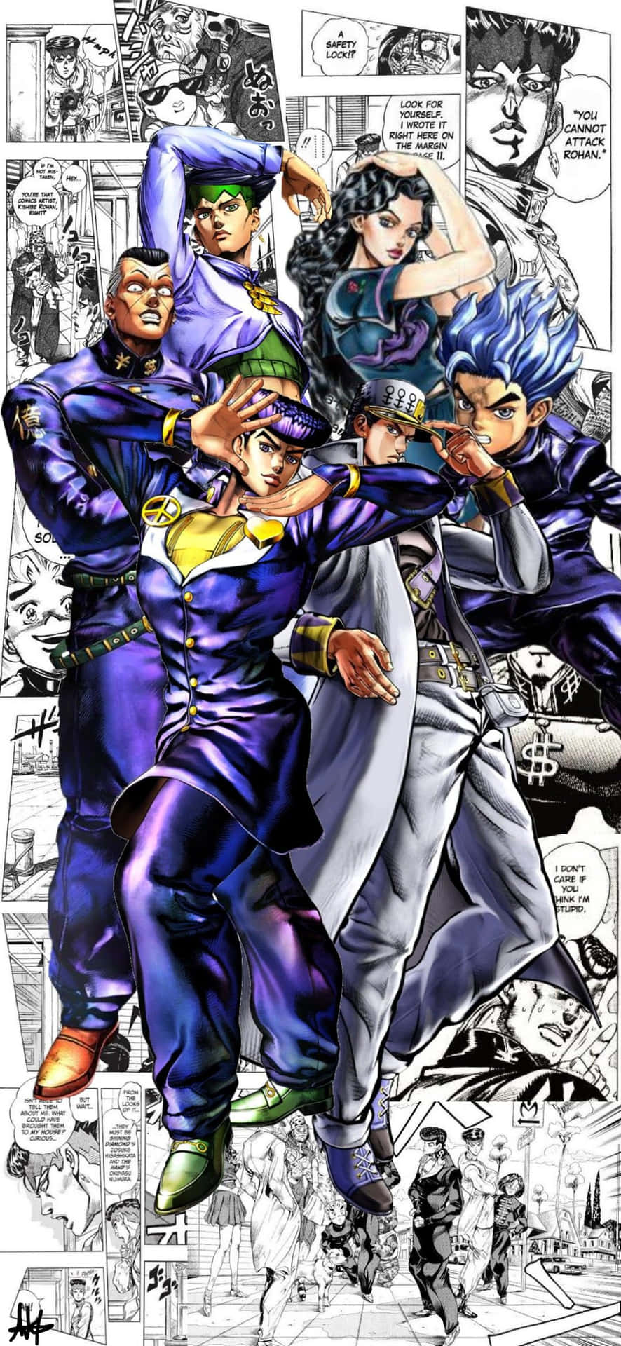 Jojo's Bizarre Adventure: Diamond Is Unbreakable Background