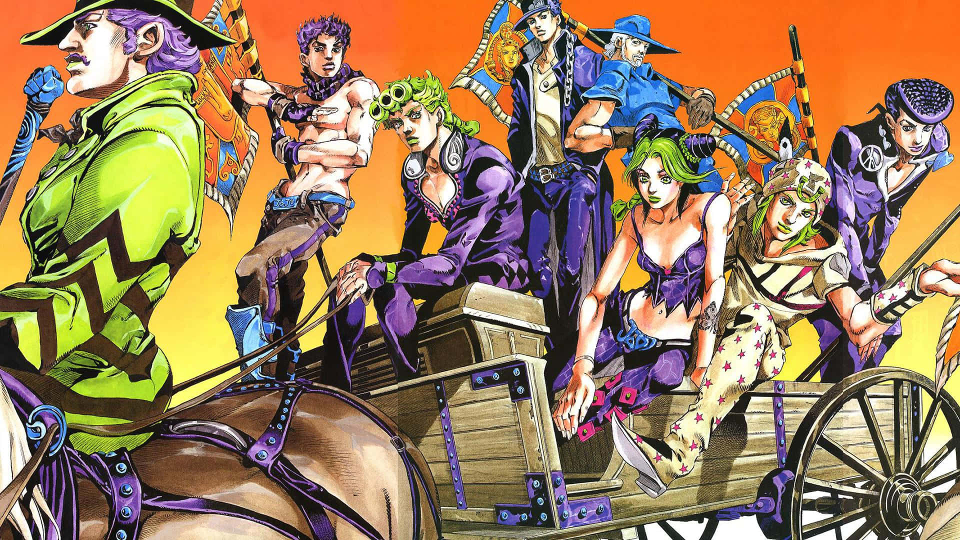 Jojo's Bizarre Adventure: Diamond Is Unbreakable Background
