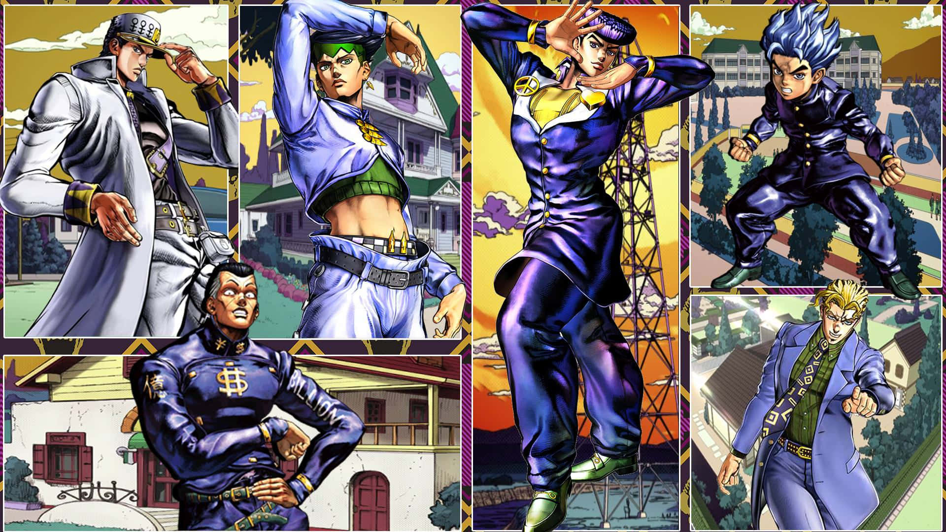 Jojo's Bizzare Adventure: Diamond Is Unbreakable Background
