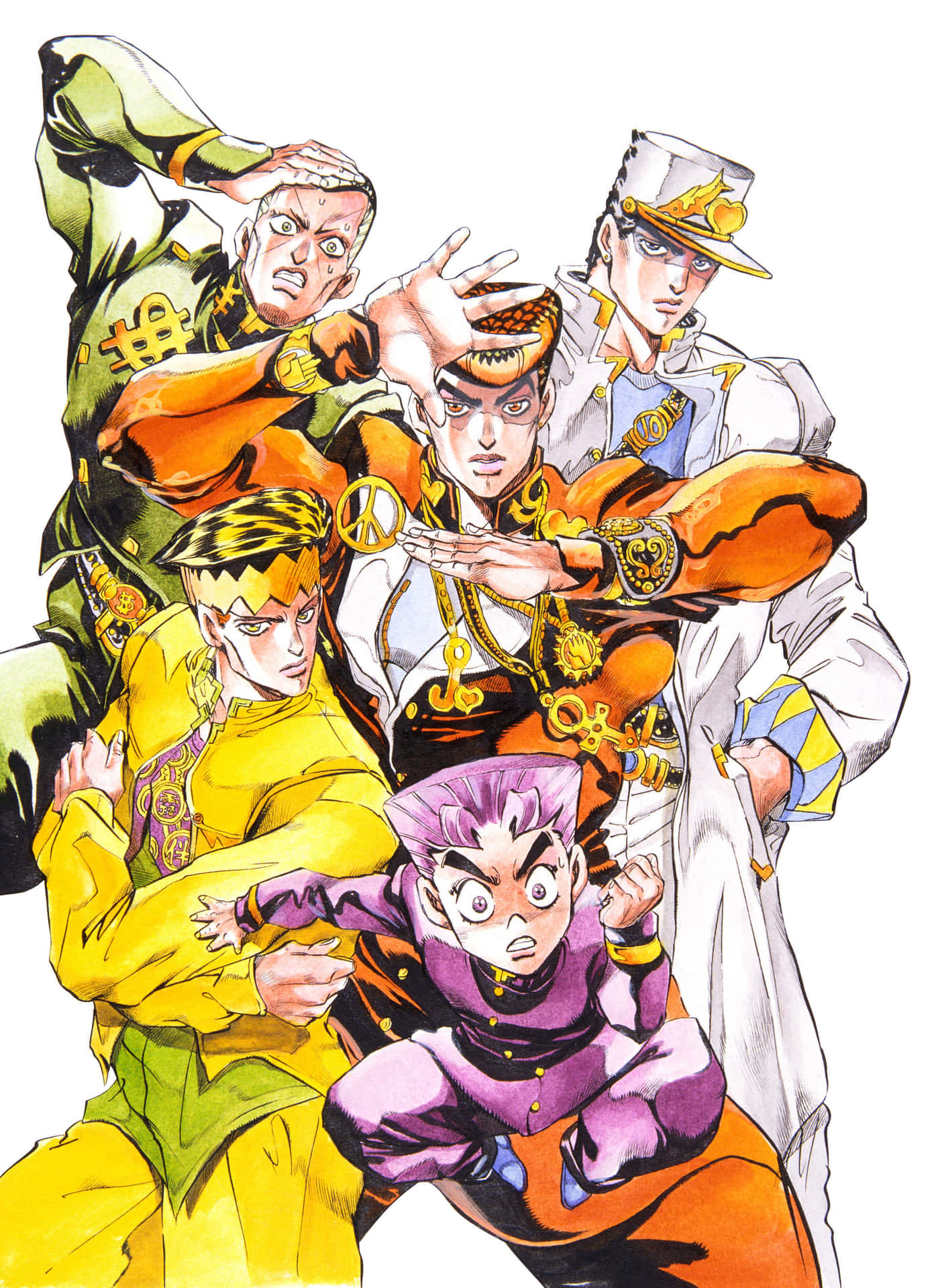 Jojo's Bizzare Adventure: Diamond Is Unbreakable Background