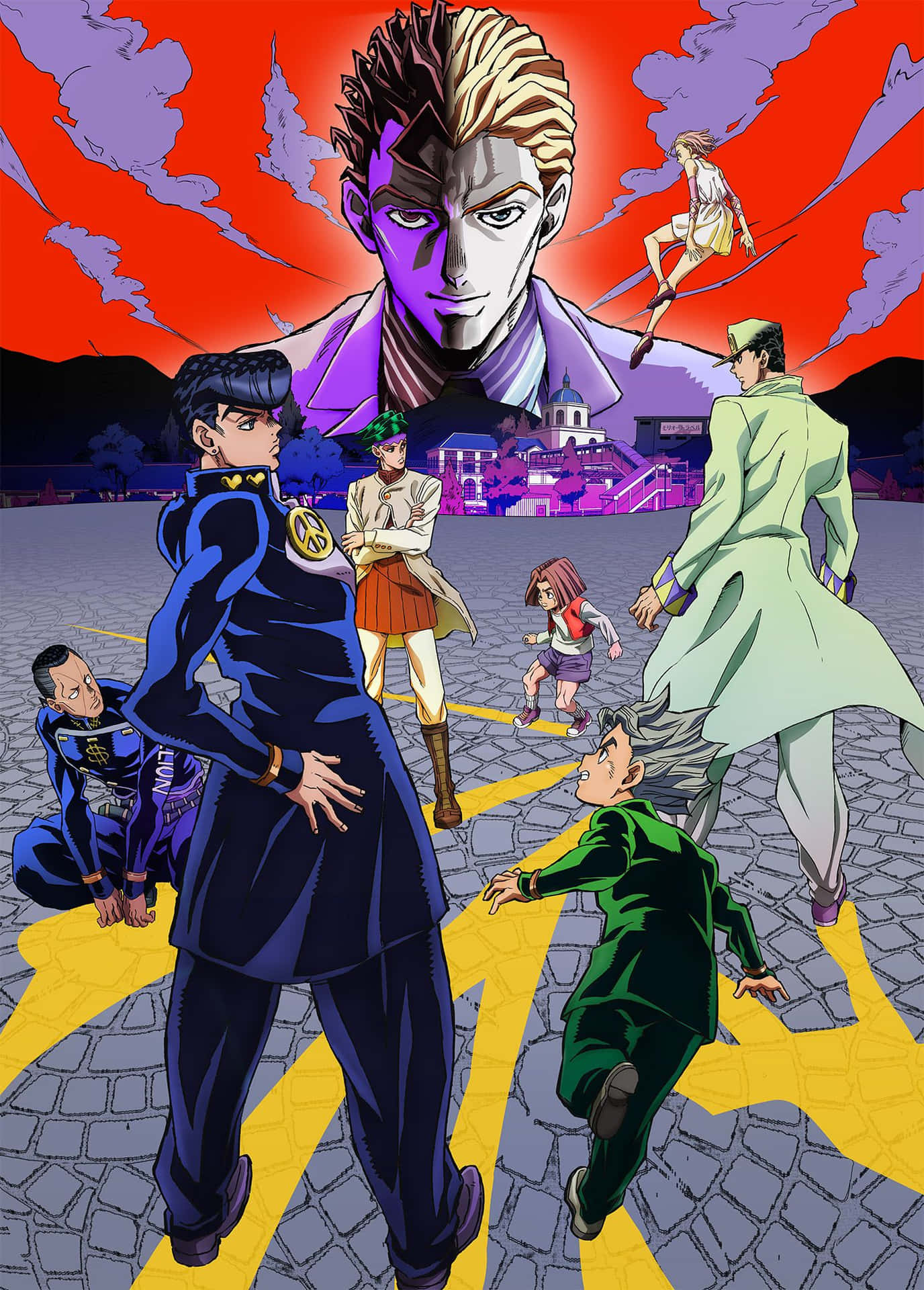 Jojo's Bizzare Adventure: Diamond Is Unbreakable Background