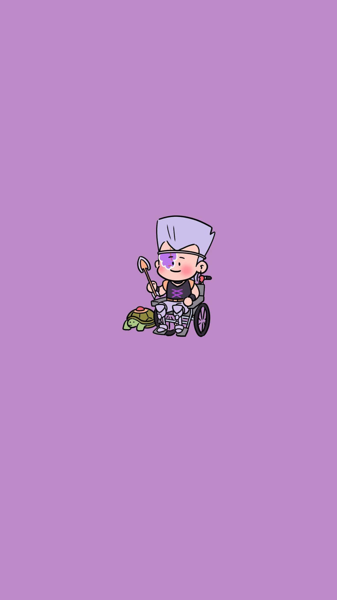 Jojos Bizarre Adventure Iphone Chibi Jean Pierre Polnareff Background