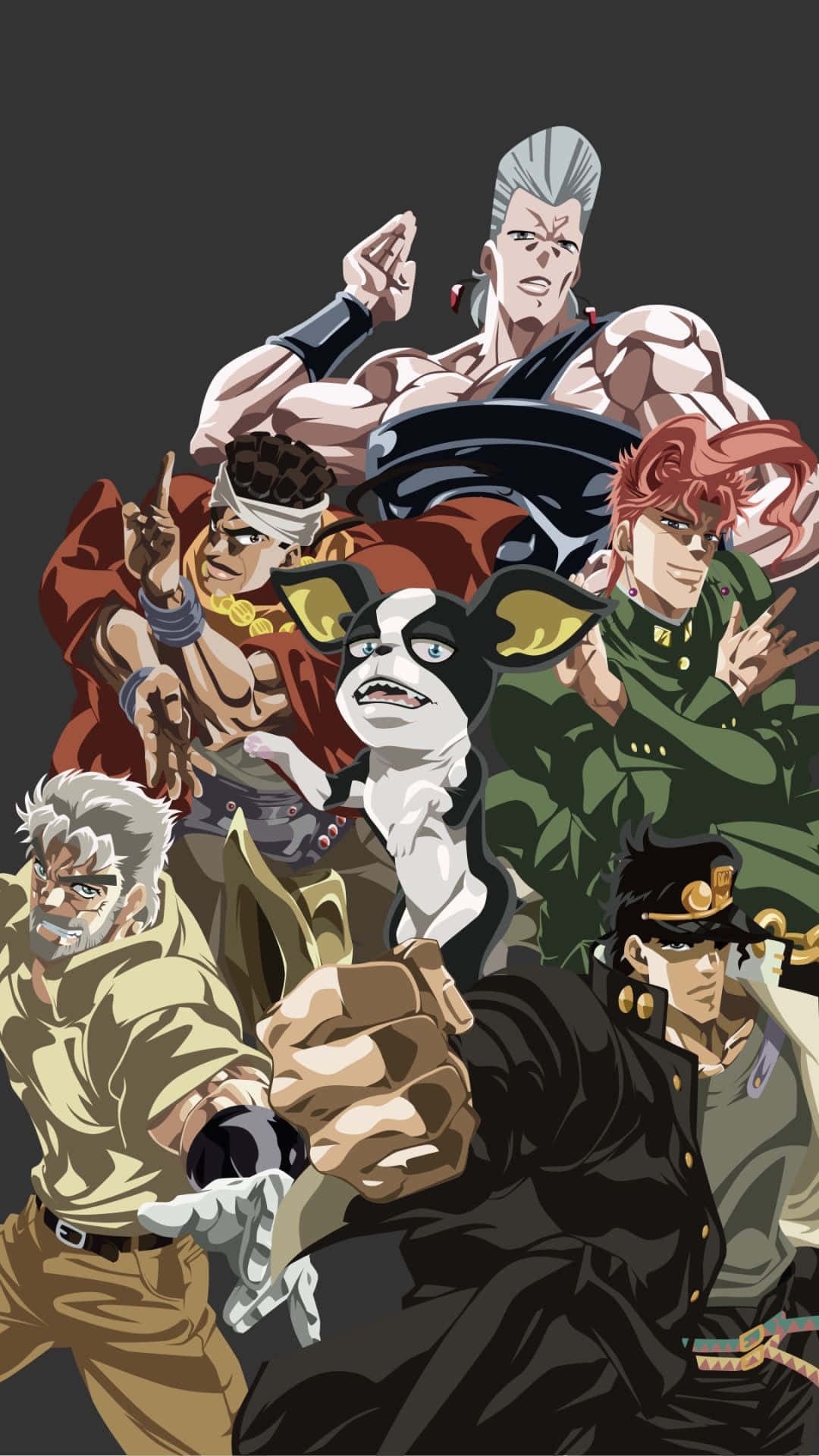 Jojos Bizarre Adventure Iphone Diamond Is Unbreakable Background