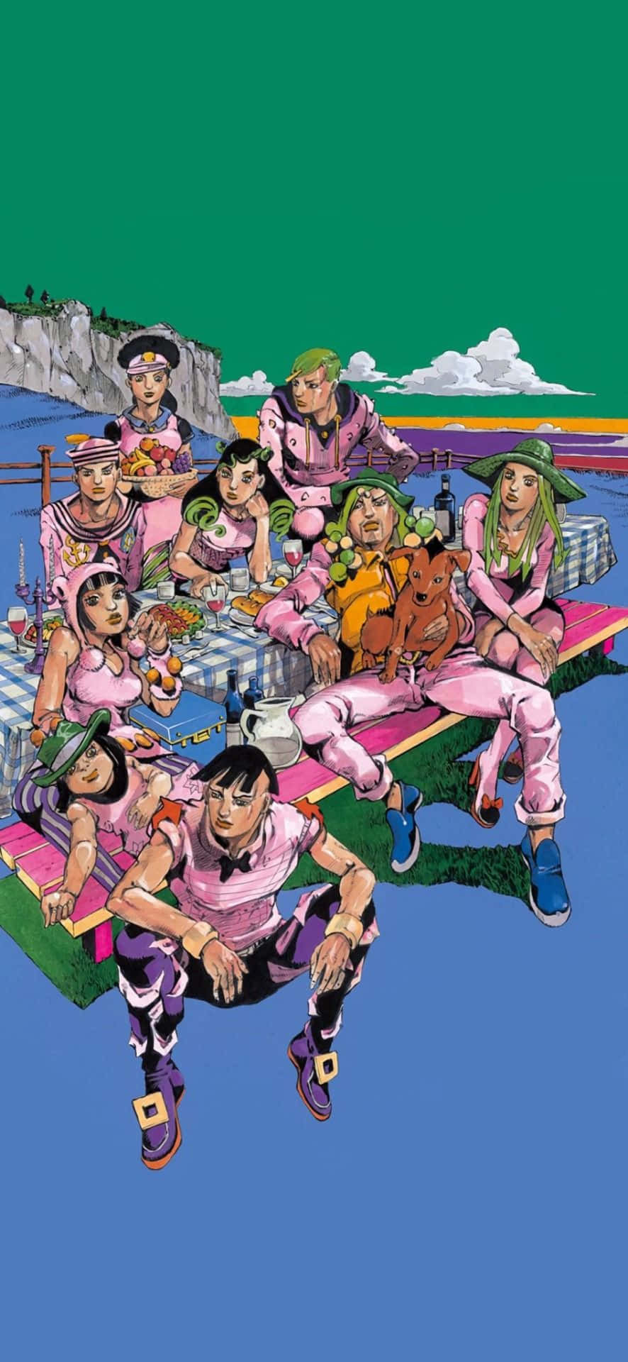 Jojos Bizarre Adventure Iphone Jojolion Chapter Background