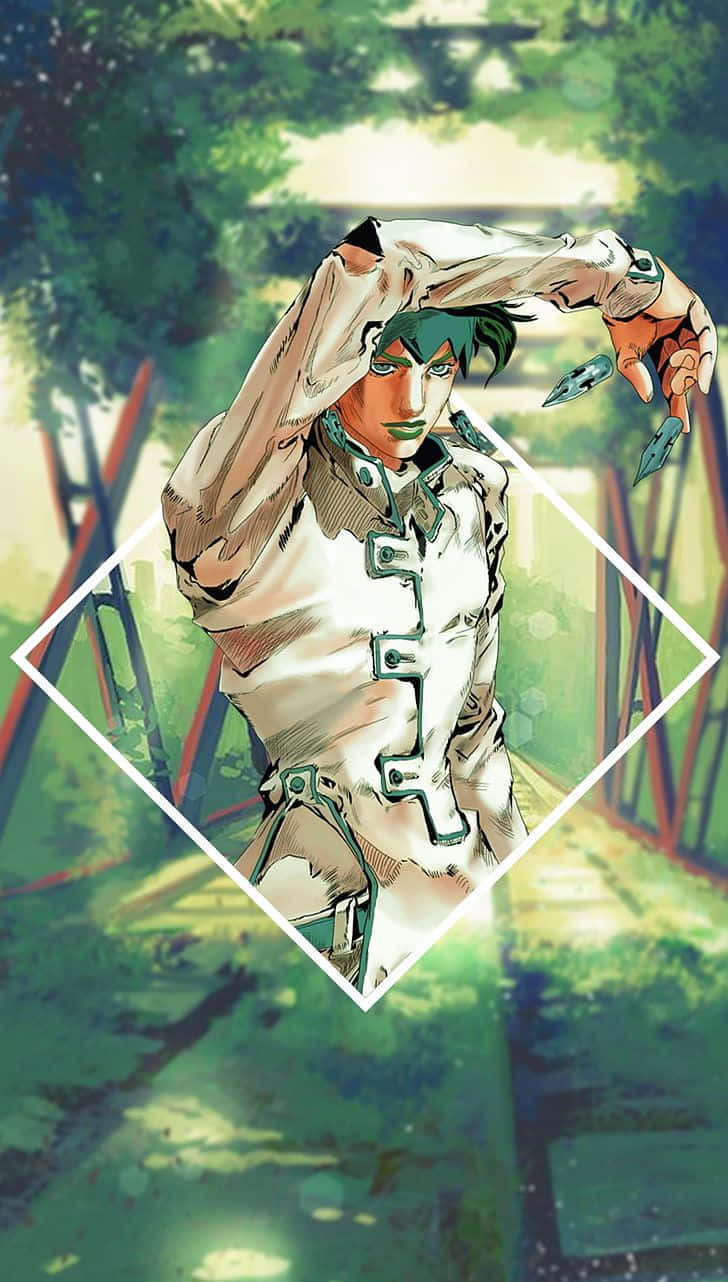 Jojos Bizarre Adventure Iphone Mangaka Rohan Background