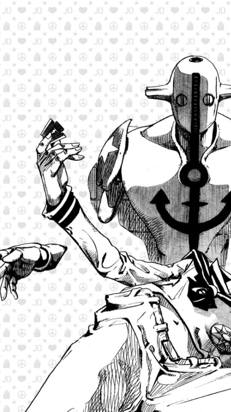 Jojos Bizarre Adventure Iphone Soft And Wet Background