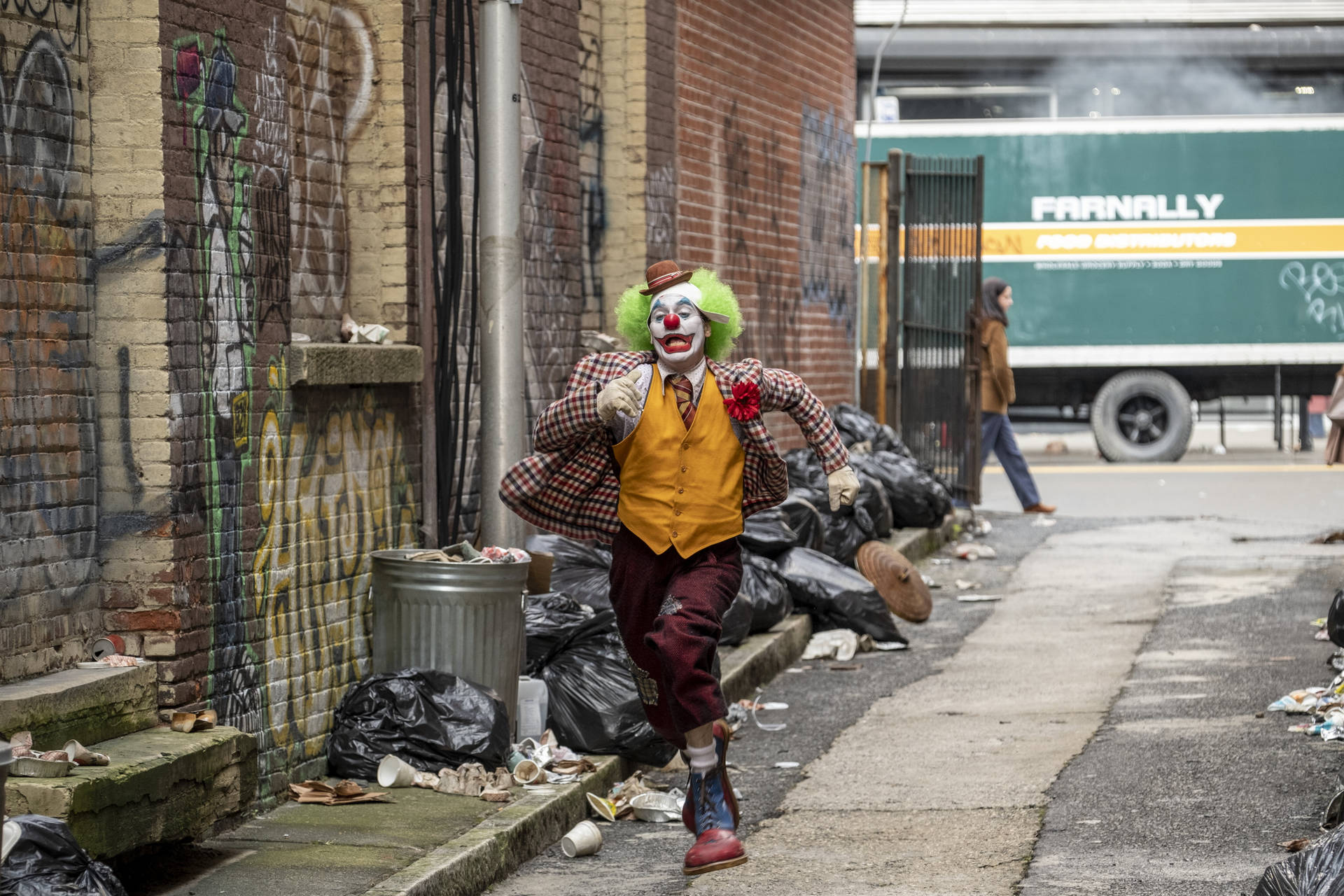 Joker 2020 Arthur Fleck Running Background