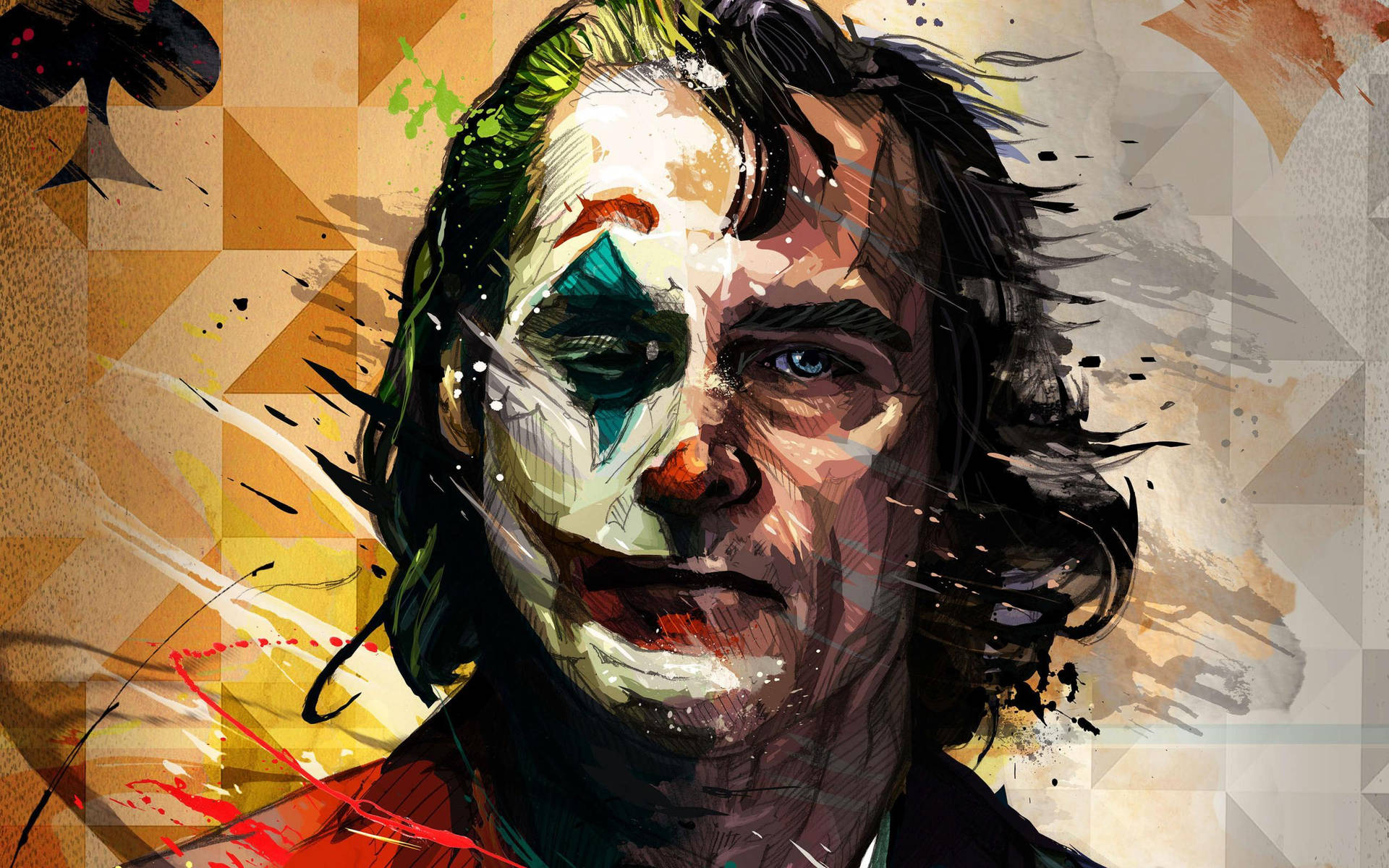 Joker 2020 Half-face Artwork