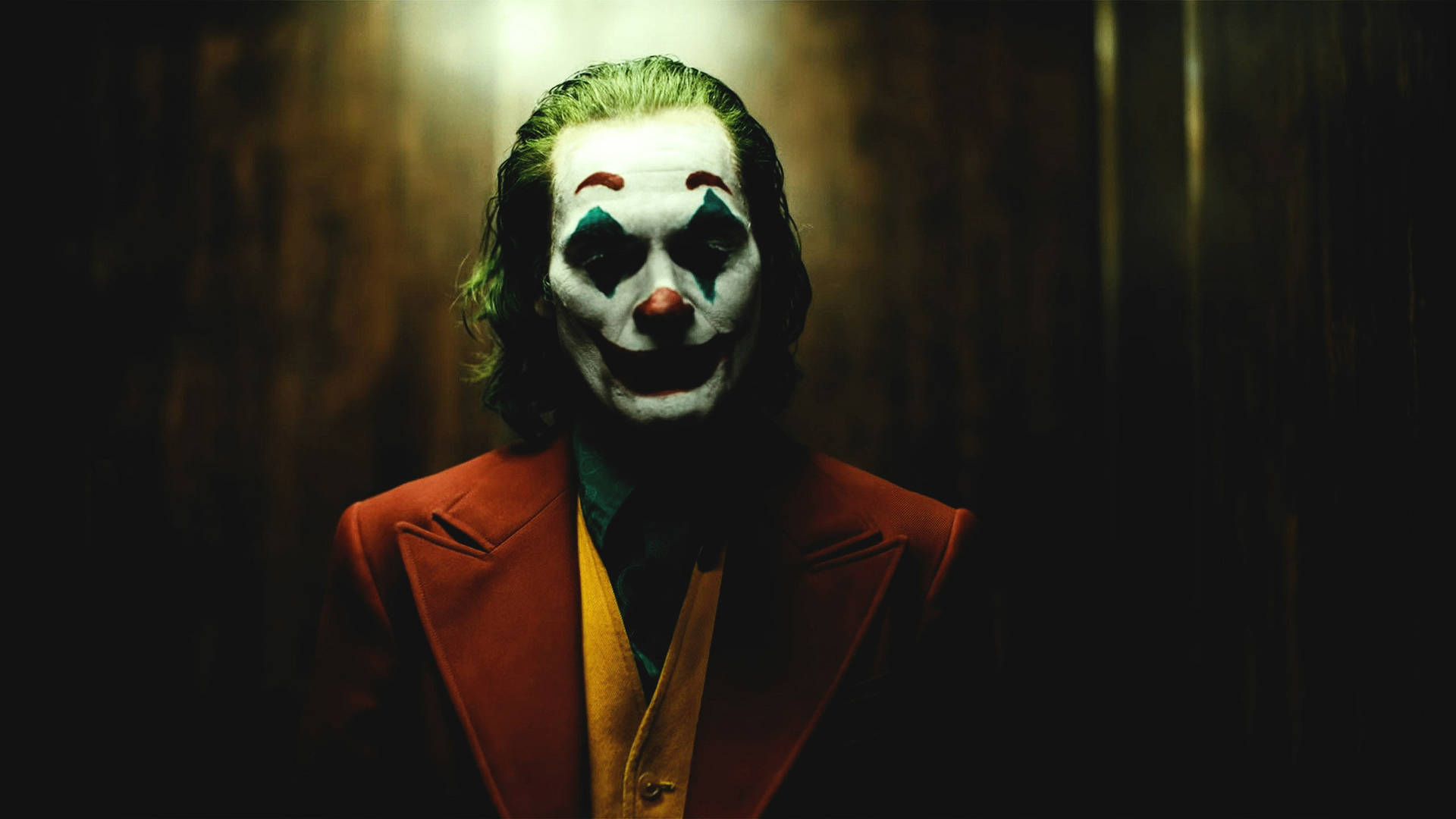 Joker 2020 In A Dark Room Background