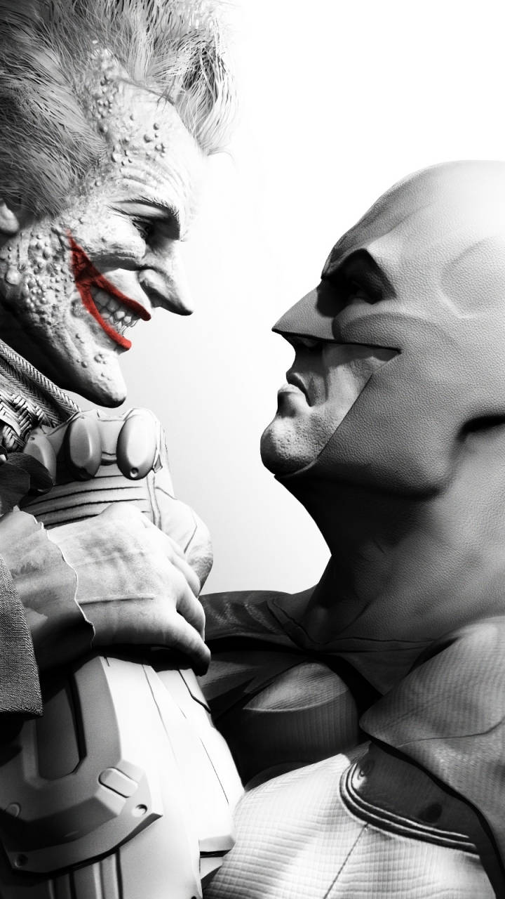 Joker And Batman Arkham City Iphone
