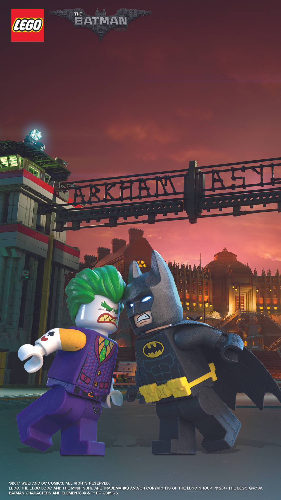 Joker And Batman Face To Face In The Lego Batman Movie