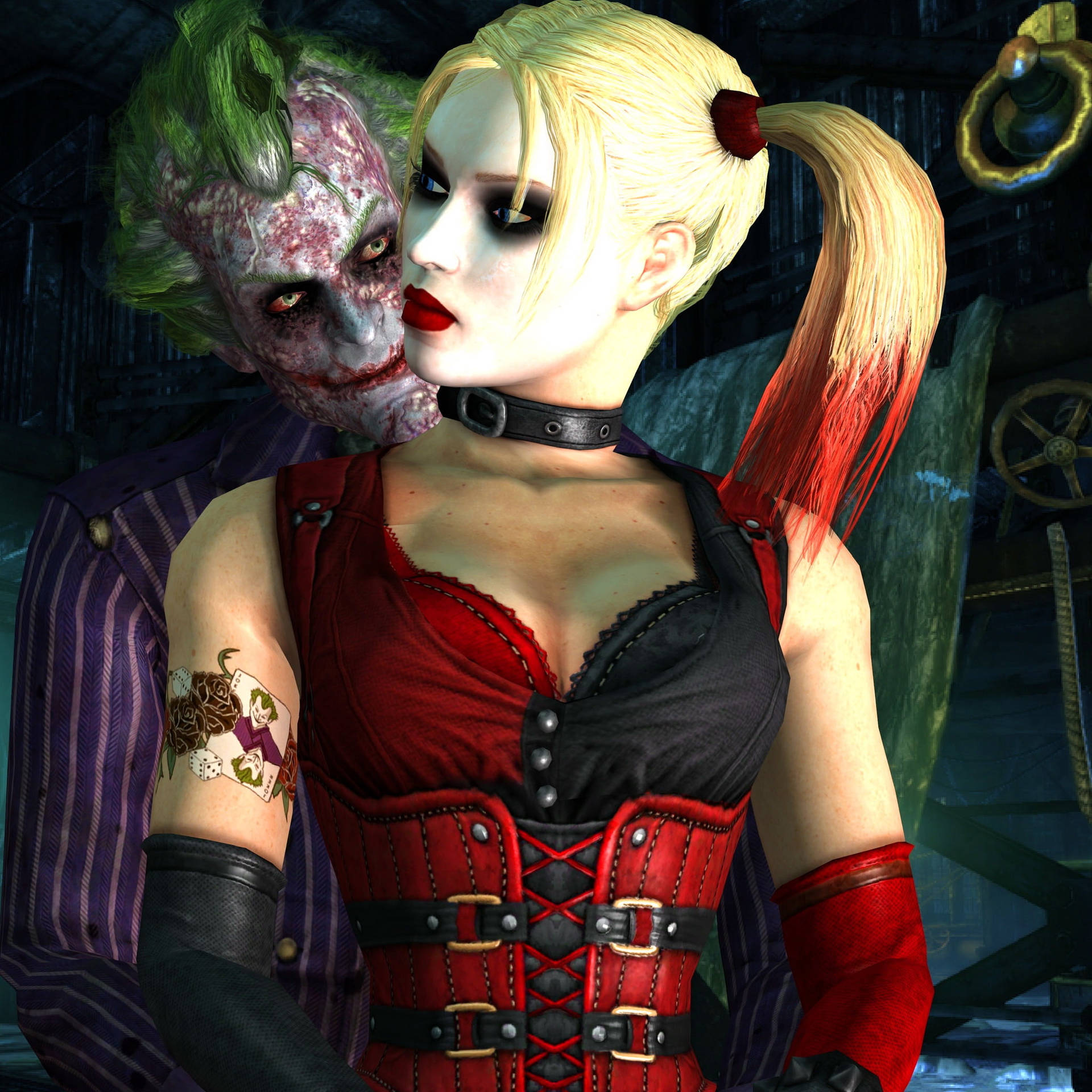 Joker And Harley Quinn Arkham City