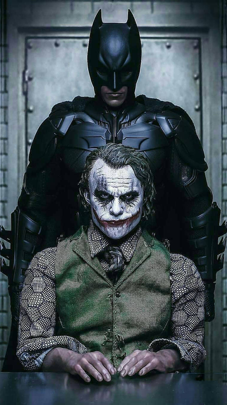 Joker And The Batman Iphone Background