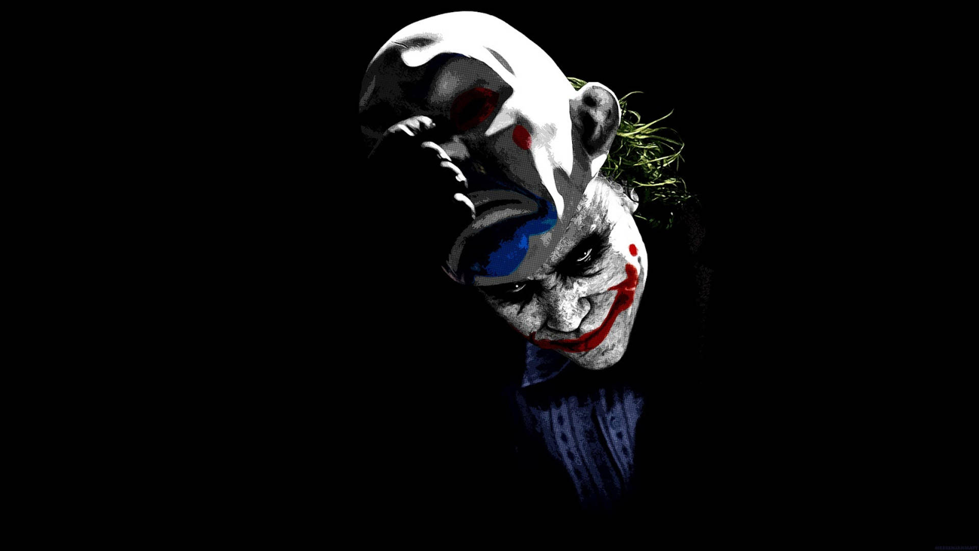 Joker Clown Mask 4k Ultra Hd Background