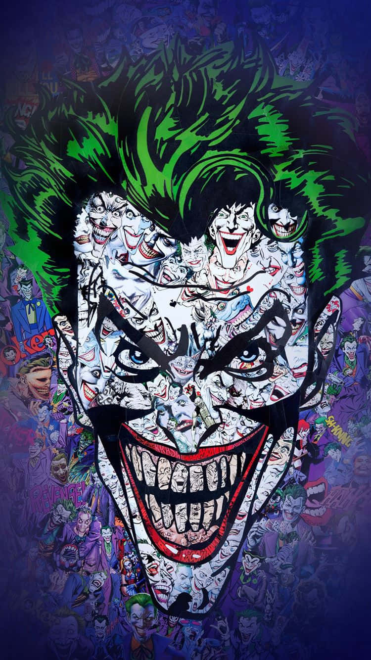Joker Collage Artwork Background