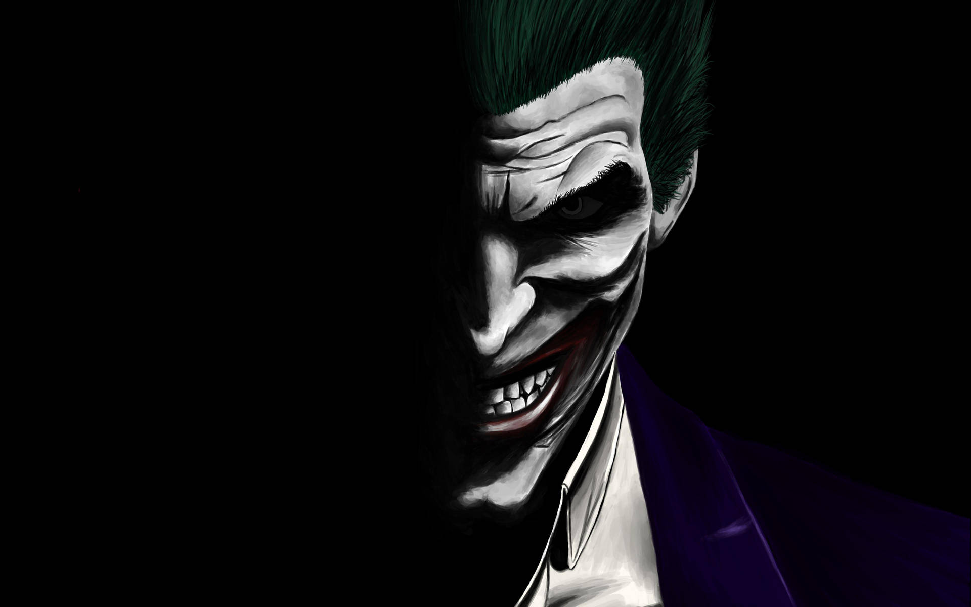 Joker Creepy Smile 4k Ultra Hd Background