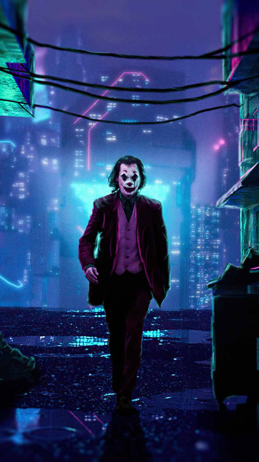Joker Cyberpunk Iphone X Background