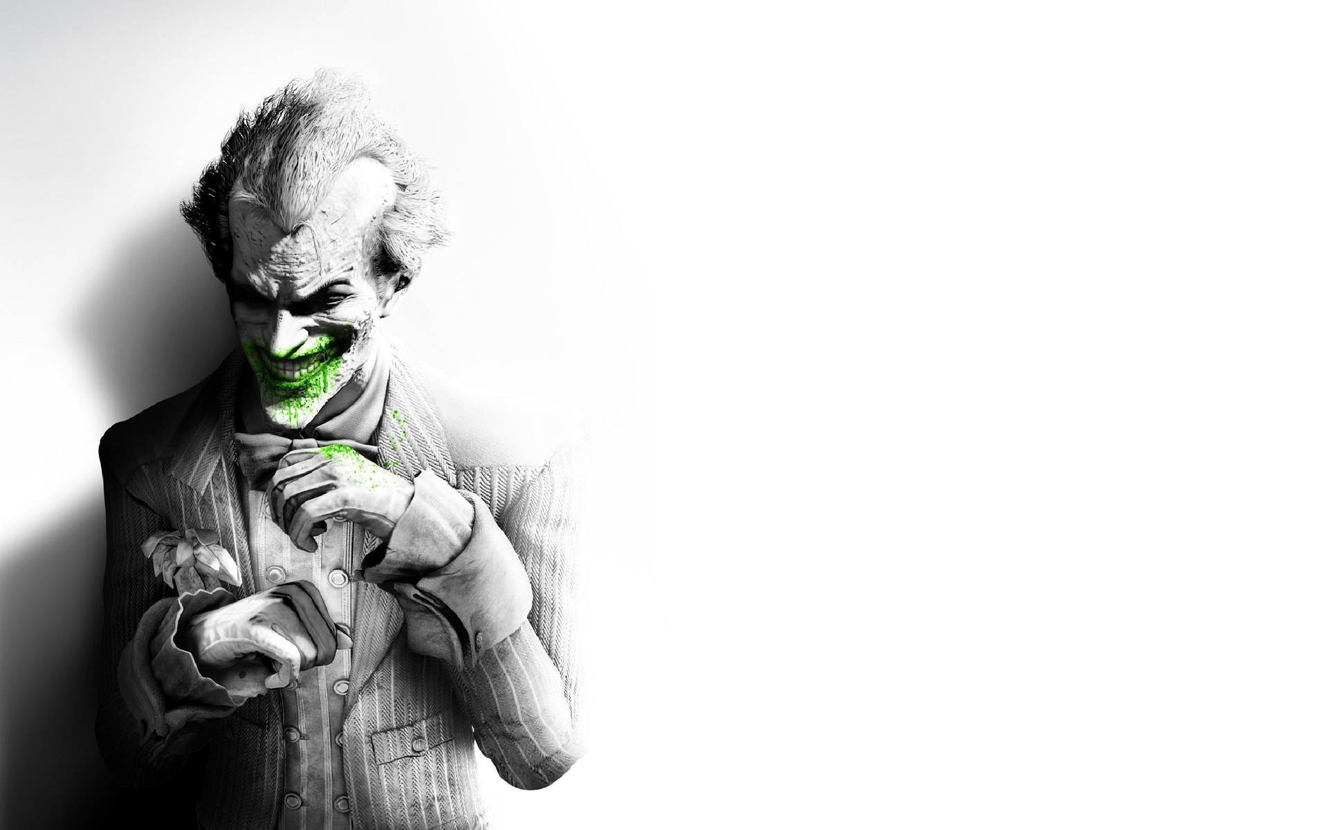 Joker Drawing Arkam Asylum Background