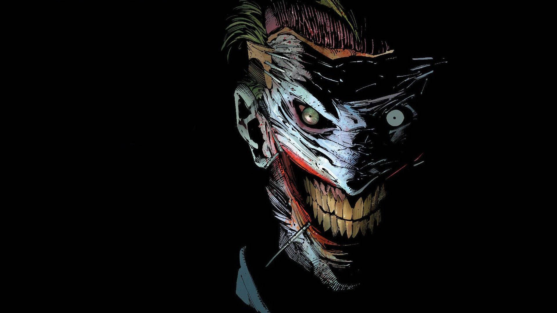 Joker Epic Smile Art Background
