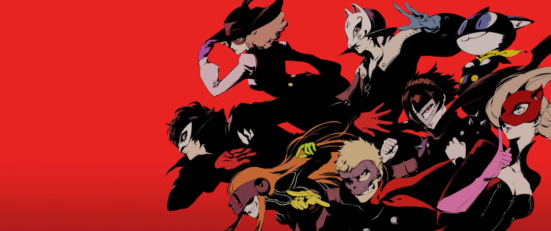 Joker From Persona 5 Takes On A Daring Mission. Background