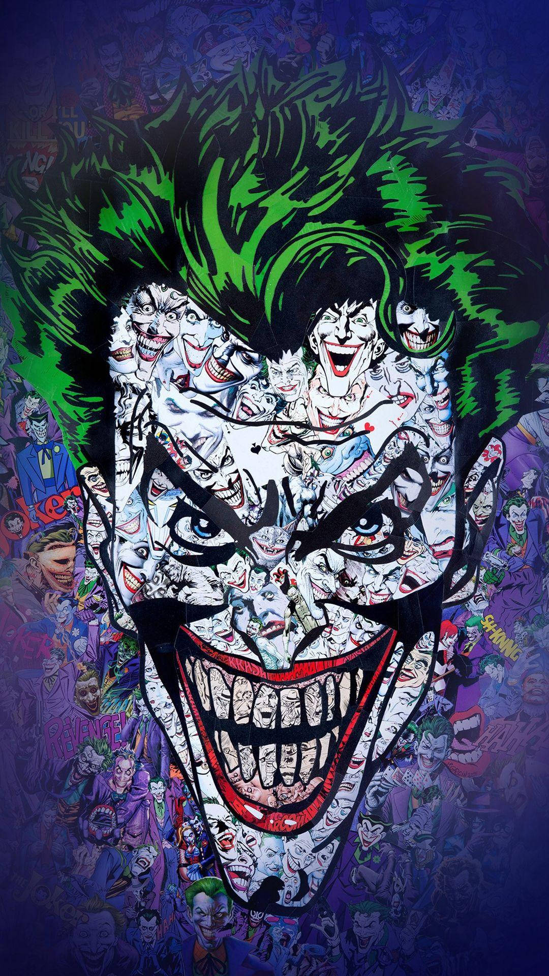 Joker Iphone Creepy Face Background