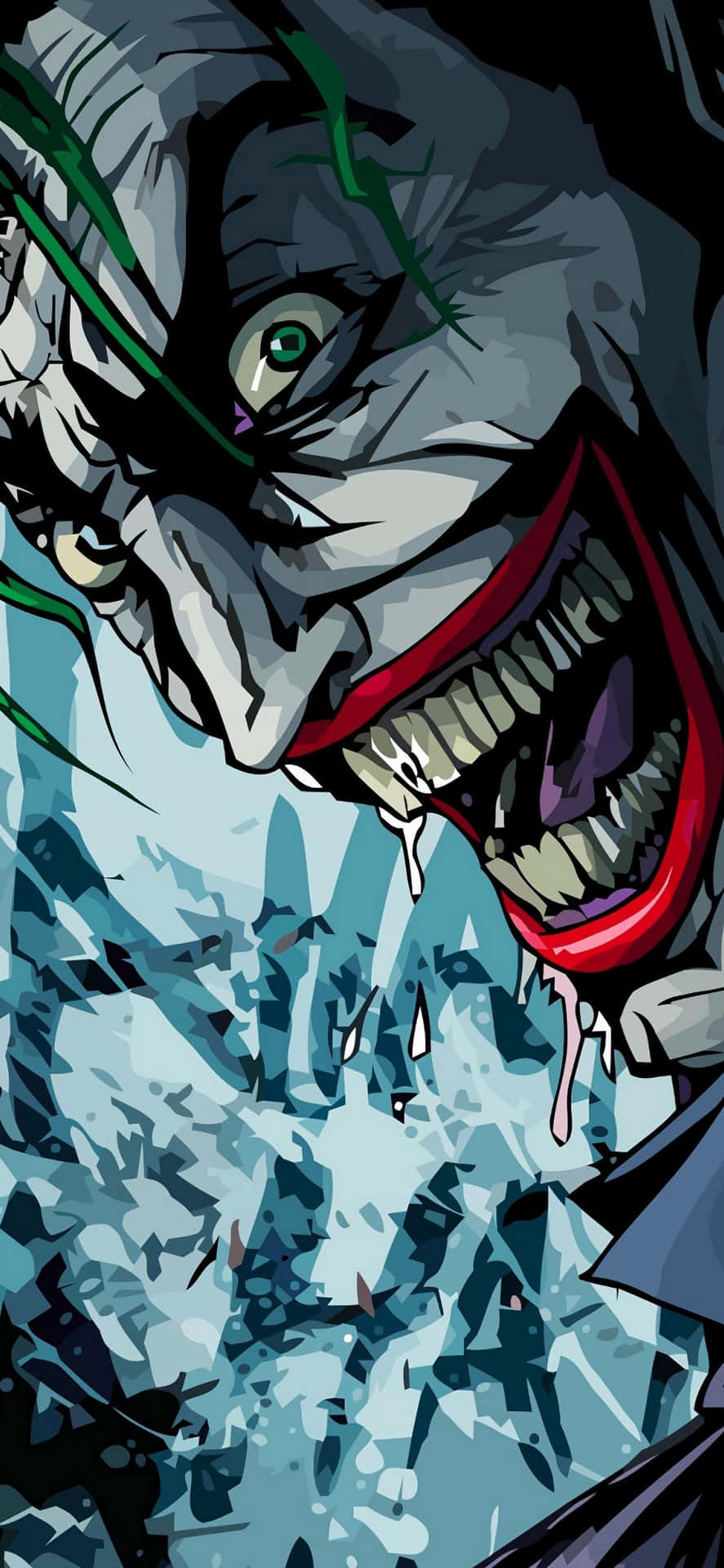 Joker Laughing Maniacally Background