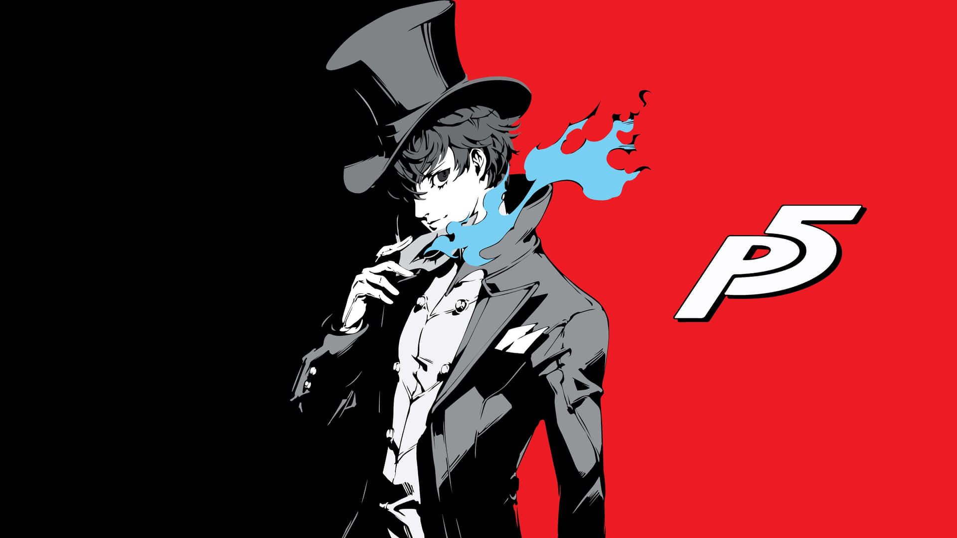 Joker Persona 5 Blue Flame